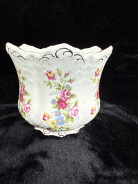 Thumbnail for Stunning St. George & Kenall Fine China Bone Floral vase and Tray Set England.13