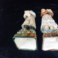 Thumbnail for Wittmann & Roth Of London Figure 1900s Of A Fisherman And Children&wife repaired23