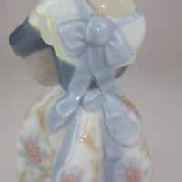 Thumbnail for Rare NAO by Lladró Spanish Porcelain Girl with Basket Figurine Handmade Spain17