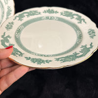 Thumbnail for Royal Cauldon Antique Green Dragon Plates x6 England Ironstone c.1900s. 10.5