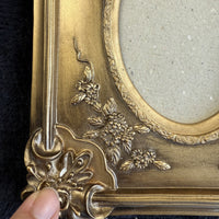 Thumbnail for Set of 7 Vintage Brass Ornate Gold Tone Picture Frames (moseley ware metal 19806