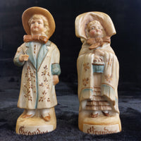 Thumbnail for Antique German Bisque Figurines 6.5