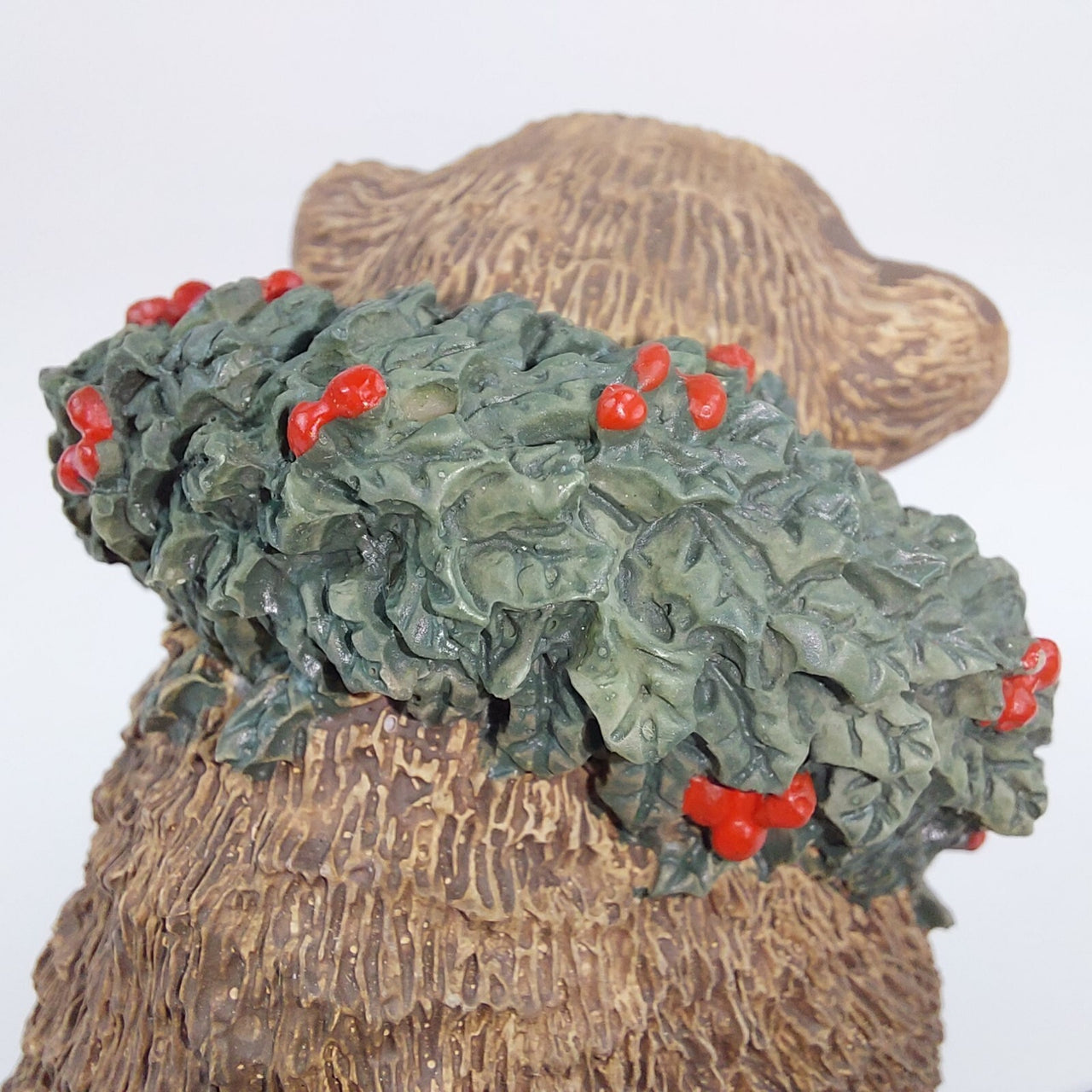 Tom Silver Rubel Deer Christmas Bear Figurine - Collectible Festive Decor Resin10