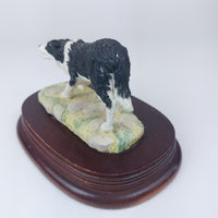 Thumbnail for Leonardo Collection Border Collie Dog Figurine 3.25 Collectable 1993 Resin, Wood13
