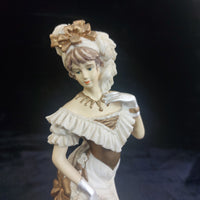 Thumbnail for Leonardo Promenade Collection British Lady Figure 1991 Vintage Resin Ornamnt 10