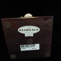 Thumbnail for RARE Giuseppe Armani Winter Flowers Lady figurine Florence boxed White Fur Coat.13