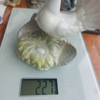 Thumbnail for Porceval White Spain Dove Figurine 4.5