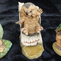 Thumbnail for Langford Hedgies Figurines Lot Baby Howard Digby 199 Ollie Slide decor see pics4