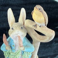 Thumbnail for Beatrix Potter Peter Rabbit Figurines FW & Co  BFA Scotland Set of 2 1992 & 199612