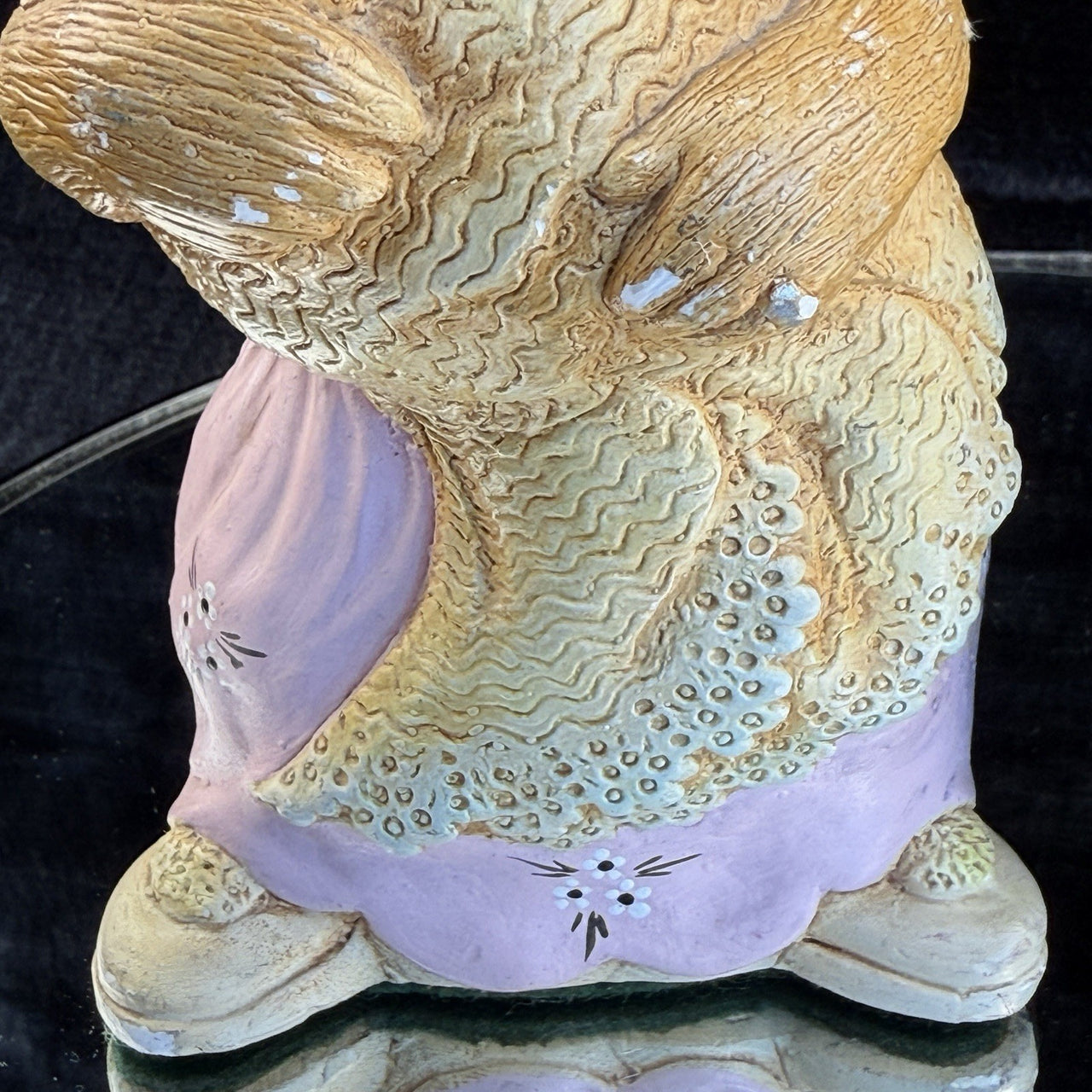 Rare Vintage Pepinware HandPainted Rabbit Figurines Mr. & Mrs. Flopsy Wallasey10