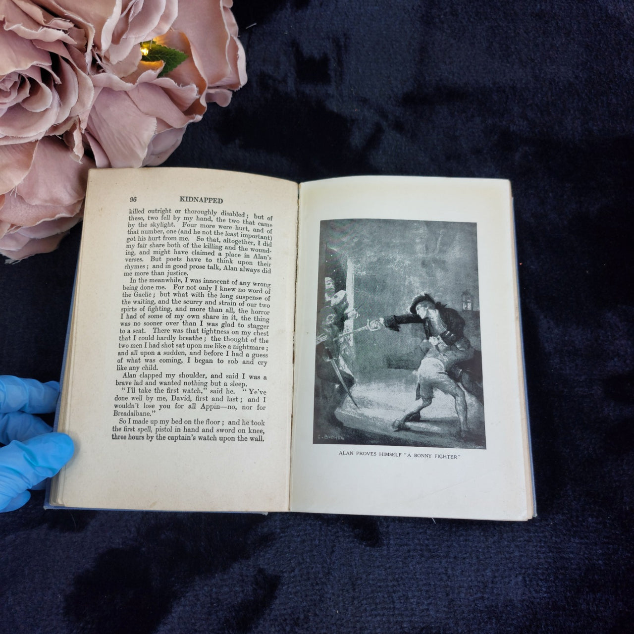 "Kidnapped" by Robert Louis Stevenson – Illustrated Hardcover , Grayson Edition 11