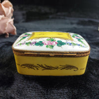 Thumbnail for Limoges France 1920s porcelain width cm 9 x 7 height cm 3.7 jewellery box gift8