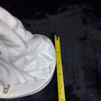 Thumbnail for Porcelain Lady Figurine with Chair –  Elegant white ornoment 31cm2