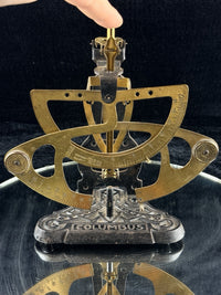 Thumbnail for Columbus Antique Scale Postal Germany 1906 Brass & Cast Iron Balance Weighing9