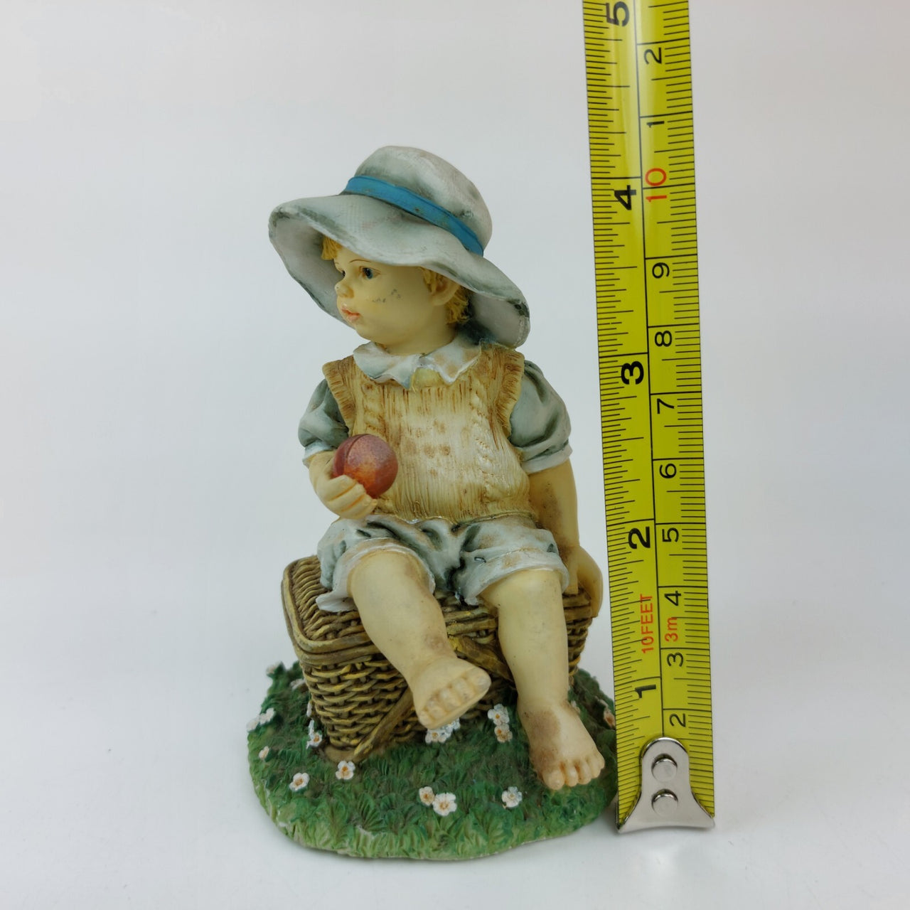Christine Haworth Leonardo Collection Things to Come Figurine Child Apple.2