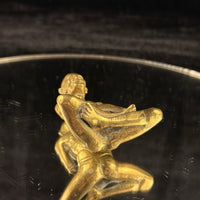 Thumbnail for Antique Brass Indian Starving Buddha Statue – 3” Fasting Siddhartha Figurin10