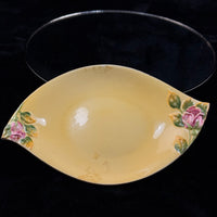 Thumbnail for Royal Winton Grimwades England Yellow Rose Bowl Dish 5488 Hand Painted Floral 4