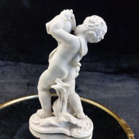 Thumbnail for 18th century Paul Pfuert Studio-Haus Cherub Pair 5in Bisque White Figurine antiq3