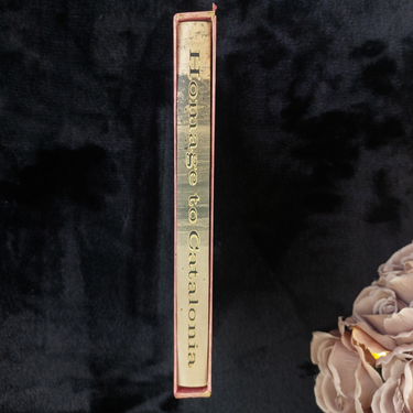 1970 Folio Society Homage to Catalonia Orwell  Slipcase War Memoir Second Print 0