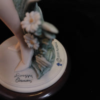 Thumbnail for Florence Armani Marguerite Figurine – 1731F Lady With Daisies, Box Mint 16