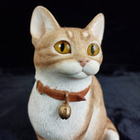 Thumbnail for Sherratt & Simpson Cat Sitting Figurine 55044 with Collar 1056g Ornament 8