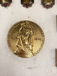 Thumbnail for Soviet 1975 WWII Victory Pin Medal Set USSR Cities Commemorative Badges w Box12