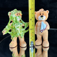 Thumbnail for Bad Taste Bears Chief & Hank Figurines Set Slime Gross Humor Collectible gift2