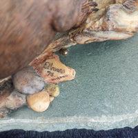 Thumbnail for Border arts fine Edmann 1978 Limited Otter Sculpture 306/350 Stone Base Wil9