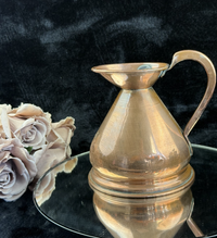 Thumbnail for Reproduction Antique British Pint Measure Copper Marks Verification jug Vintage12