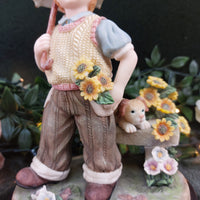 Thumbnail for 2000Juliana Boy Collection with Umbrella Figurine Porcelain United Kingdom.16