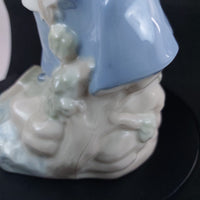 Thumbnail for Nadal Rare, collectable Lady with Basket & Bird Figurine see pictures. 28 c.11
