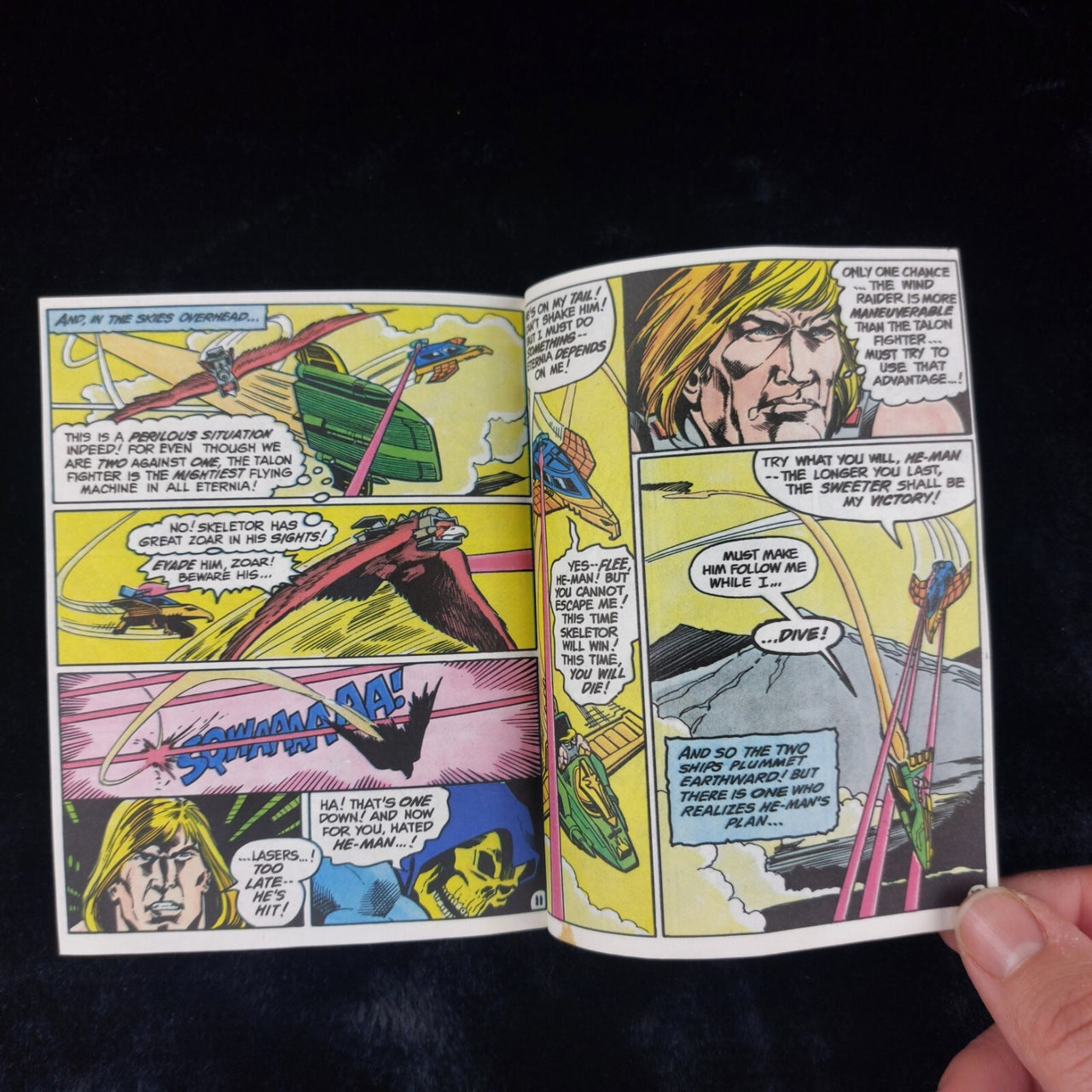Masters of Universe the 1982 "The Power of Point Dread" Comic He-Man Collectable2