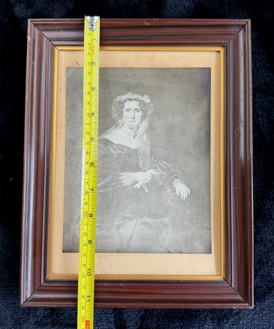 Victorian Elegance: Antique Portrait of a Lady Paper Print Medium United Kingdom6