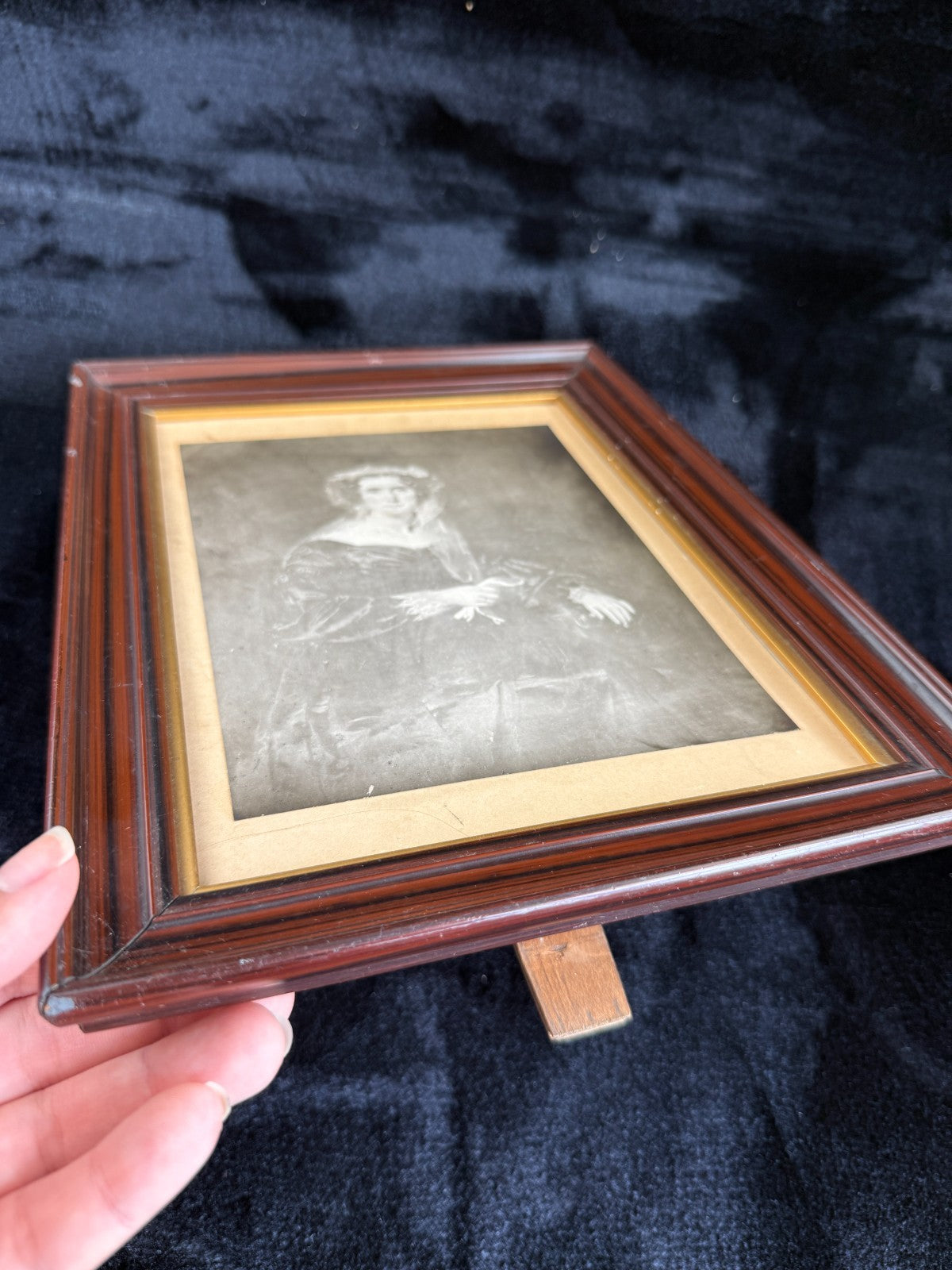 Victorian Elegance: Antique Portrait of a Lady Paper Print Medium United Kingdom5