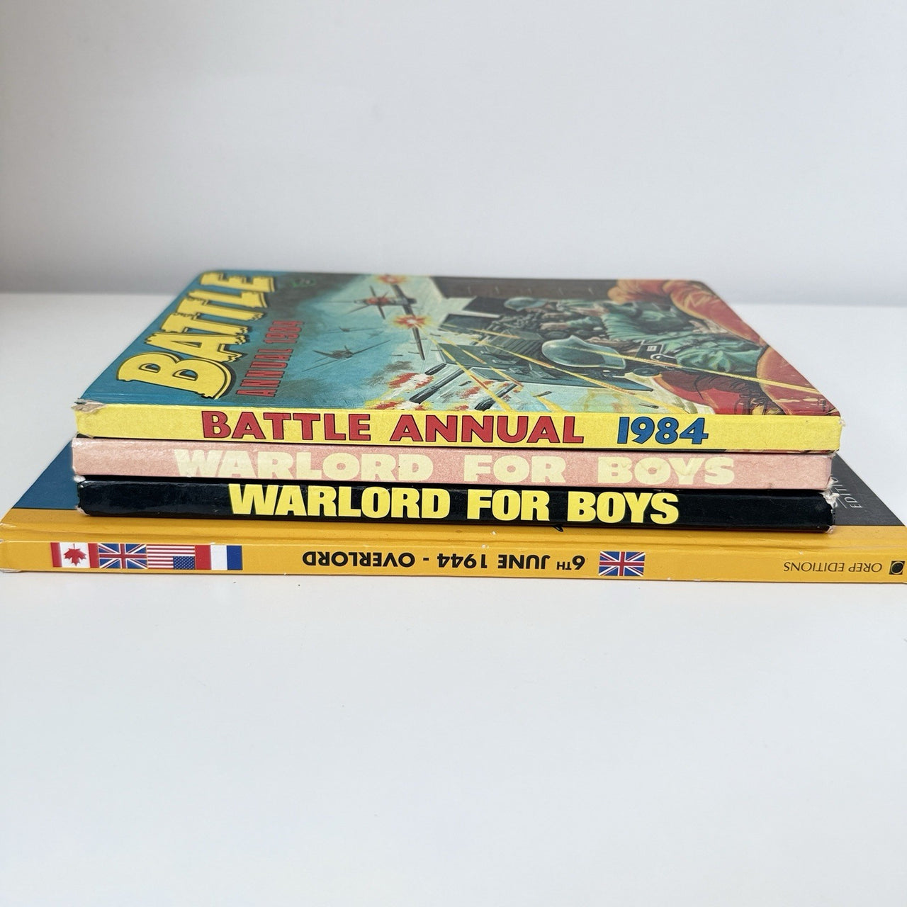 Warlord War Battle Comic Books 1978 1979 1984 6th June 1944 D-Day History Lot9