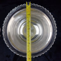 Thumbnail for Silverplate Pedestal Bowl Cut Worn 8