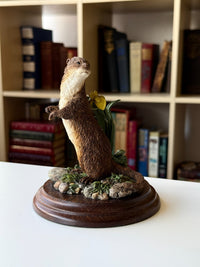 Thumbnail for Royal Otter Doulton Figurine DA112 by K. Sherwin bookcase decor handmade resin16