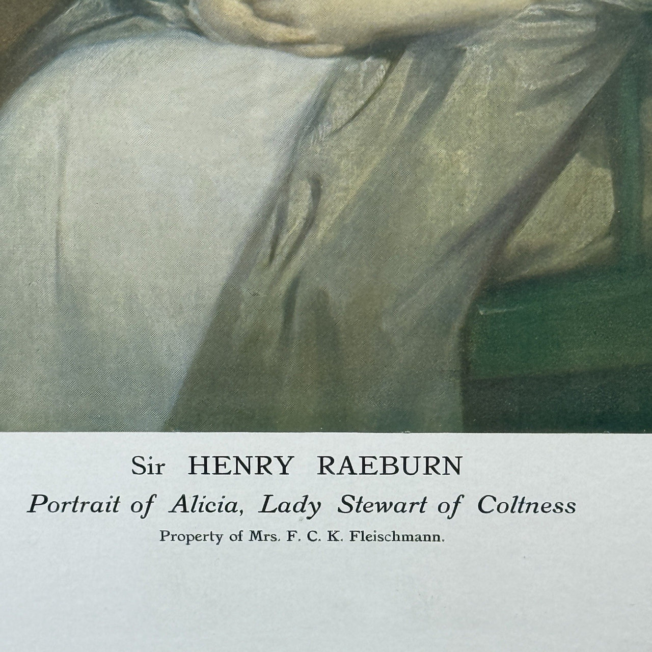 Antique Framed Print by Henry Raeburn Portrait of Alicia Lady Stewart of Coltnes4