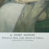 Thumbnail for Antique Framed Print by Henry Raeburn Portrait of Alicia Lady Stewart of Coltnes4