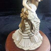 Thumbnail for Leonardo Promenade Collection British Lady Figure 1991 Vintage Resin Ornamnt 10