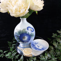 Thumbnail for Royal Copenhagen Porcelain 1963 - 69Dish and Vase, Luxury Gift Floral Designs.12
