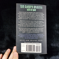 Thumbnail for Tom Op Clancy's Centre Acts of War Paperback Thriller Book 1997 HarperCollins9