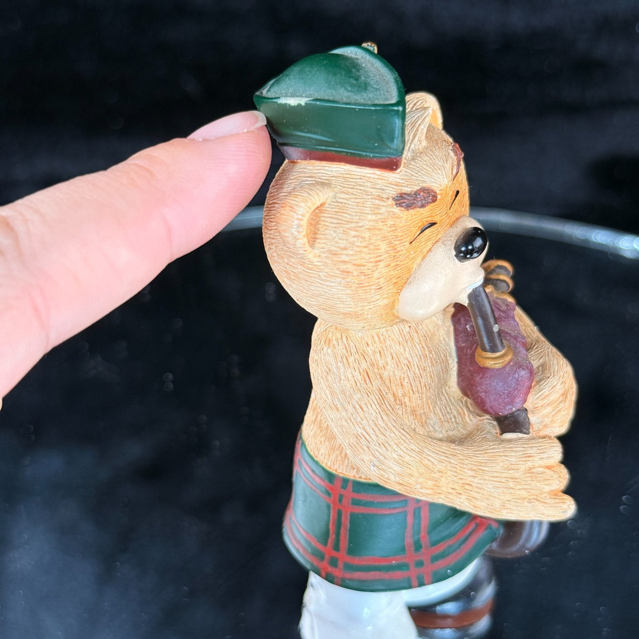 Retired Bad Taste Bears "ANGUS" Scottish Bagpipes Kilt Figurine With Box g funny8