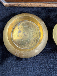 Thumbnail for Rare Antique Victorian Apothecary Balance Scale with Marble Base & Brass Weight11
