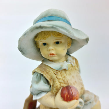 Leonardo Collection Things to Come Figurine Christine Haworth Child Apple.1