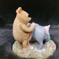 Thumbnail for Classic Pooh “Eeyore Getting Dried” Figurine by Border Fine Arts China A006912