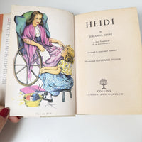 Thumbnail for Collins Heidi &Heidi’s Children Illustrated Plague Doane 1973 1969 Book Set deco6