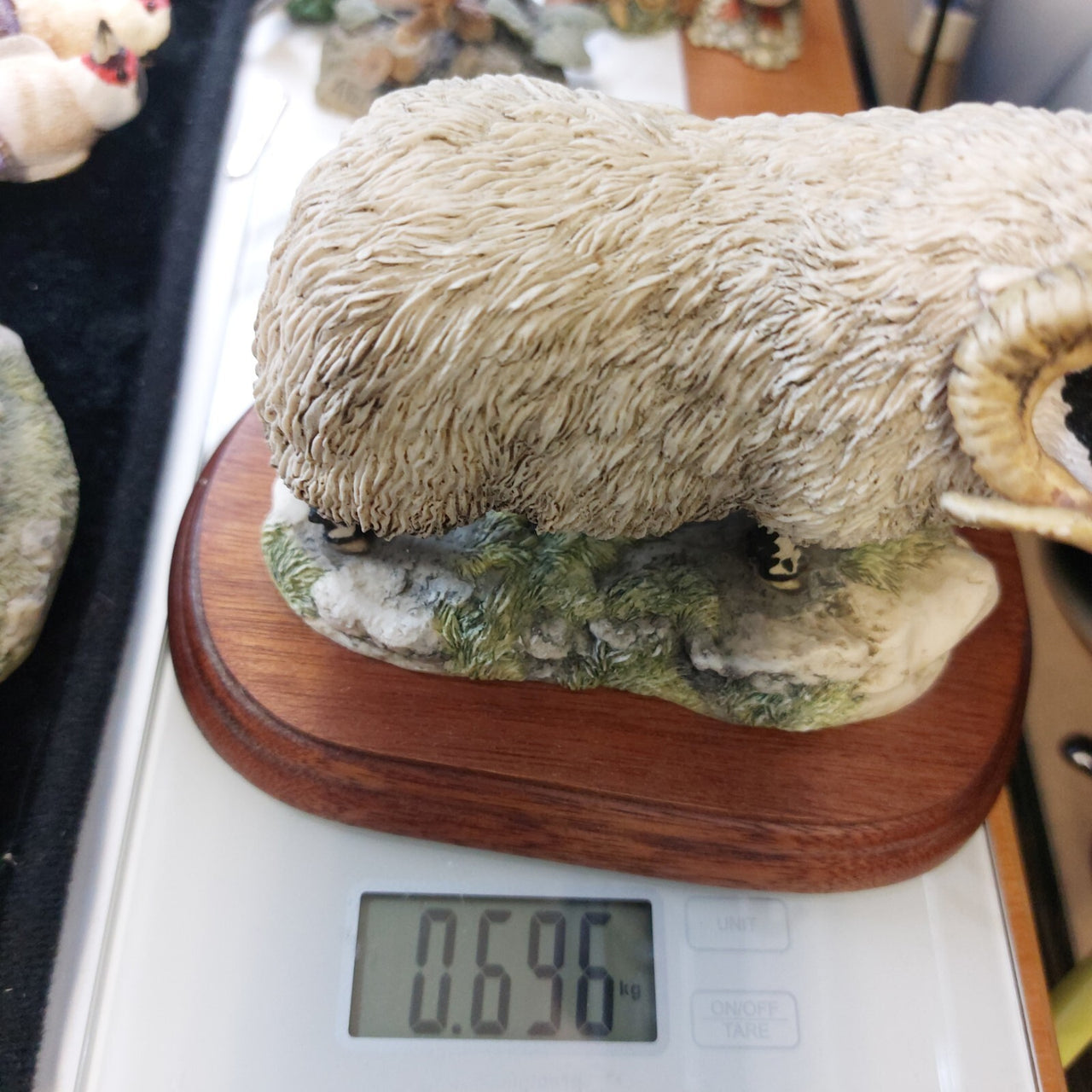 Border Fine Arts 1995 Black Faced Tup Figurine by Anne Wall The County Show16