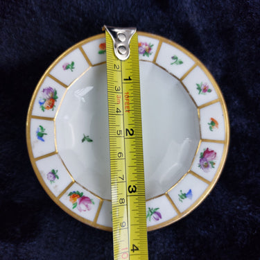 Royal Copenhagen Mini Dish Floral Gilded – Good 10cm Hand Painted Porcelain.1