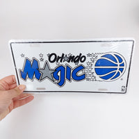 Thumbnail for RARE NBA Orlando Magic Collectible License - Sealed Plate United States Display2